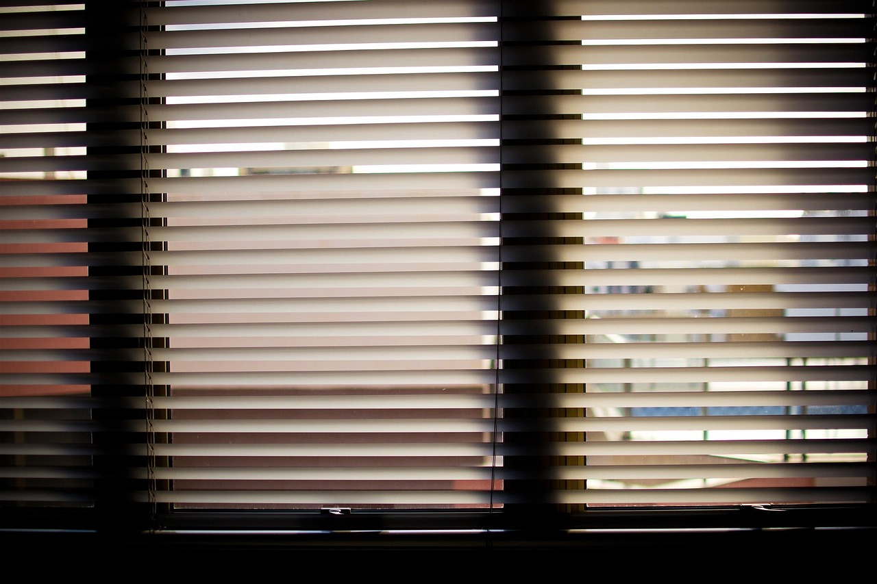 an image of blind fly screen services at a local house in dubai.